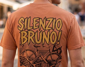 Retro Silenzio Bruno Tee | Comfort Colors 1717 | Vintage Luca Theme Park Shirt
