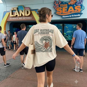 East Australian Current Shirt, EAC High Speed Transit Co Tee, Finding Nemo Crush Retro Surf T-Shirt, Vintage Comfort Colors Park Merch