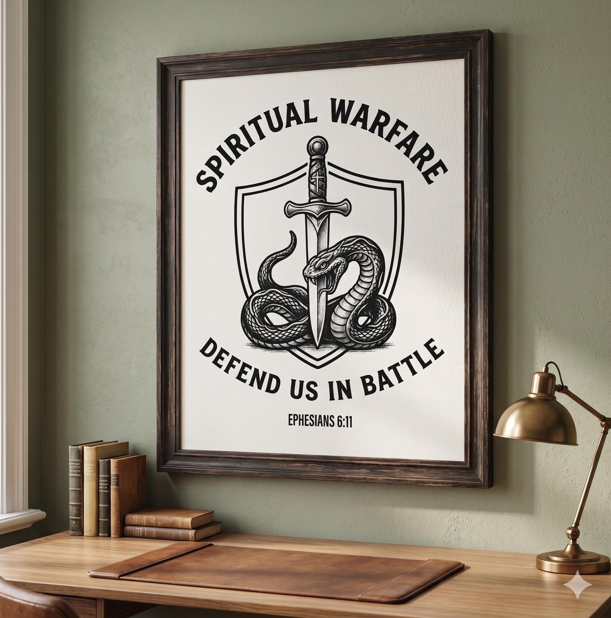 Spiritual Warfare SVG Armor of God PNG Christian Mens Shirt Design ...
