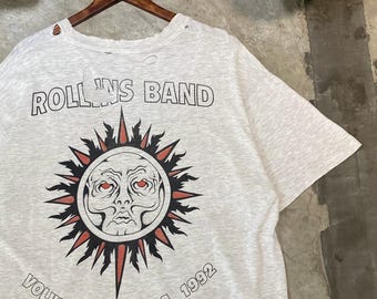 Vintage 1994 Henry Rollins Band I'm A Liar T-shirt White L Punk