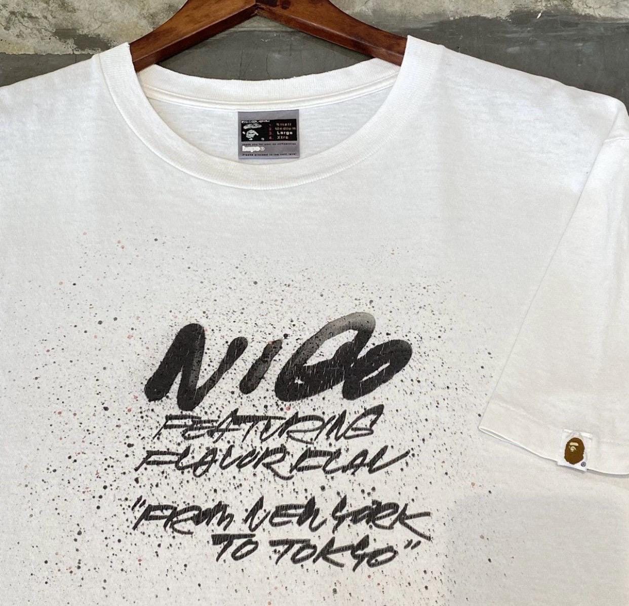 Vintage 2001 Bape X Futura Nigo Features Flavor Flav Tee - Etsy