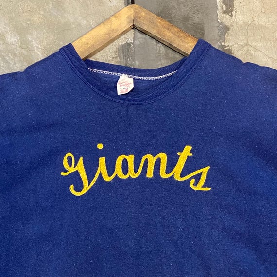 Russell Athletic, Vintage 50s/60s Russell Southern Giants Chain Stitch Tee