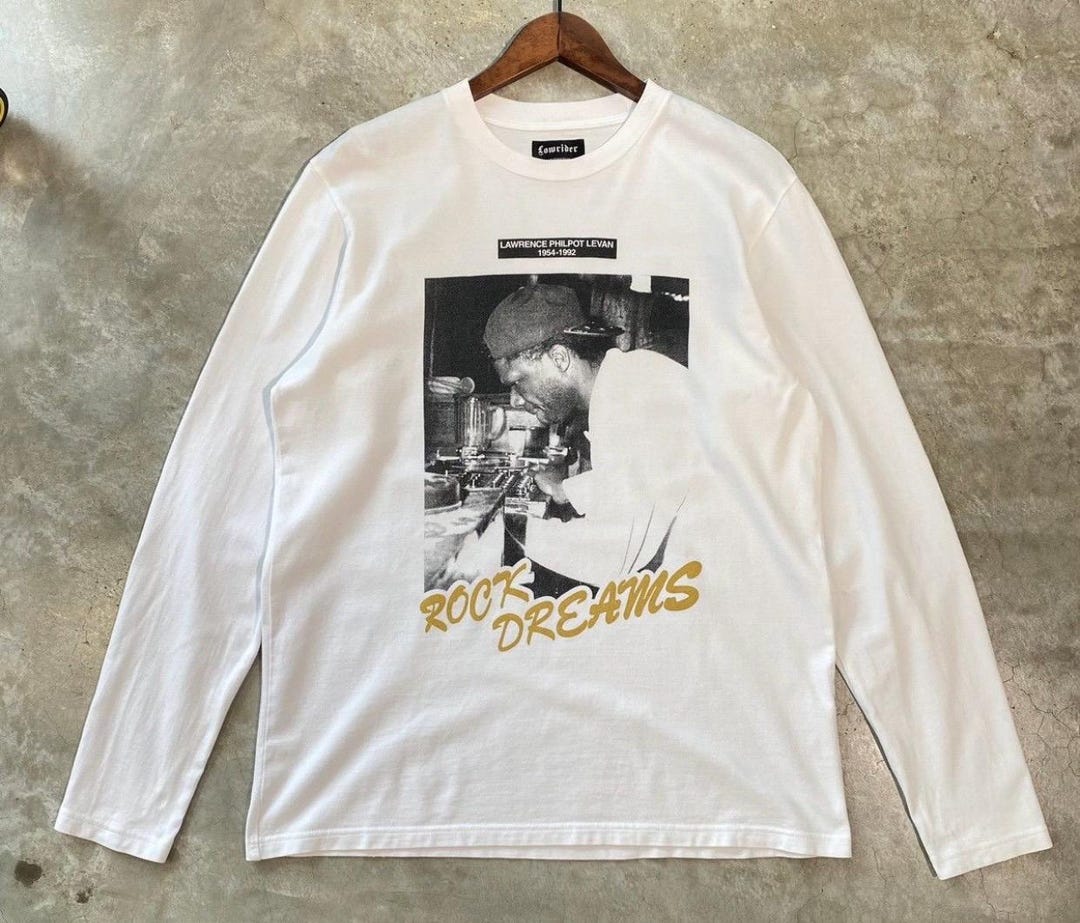 Larry Levan Paradise Garage Rock Dreams by Lowrider Long Sleeve