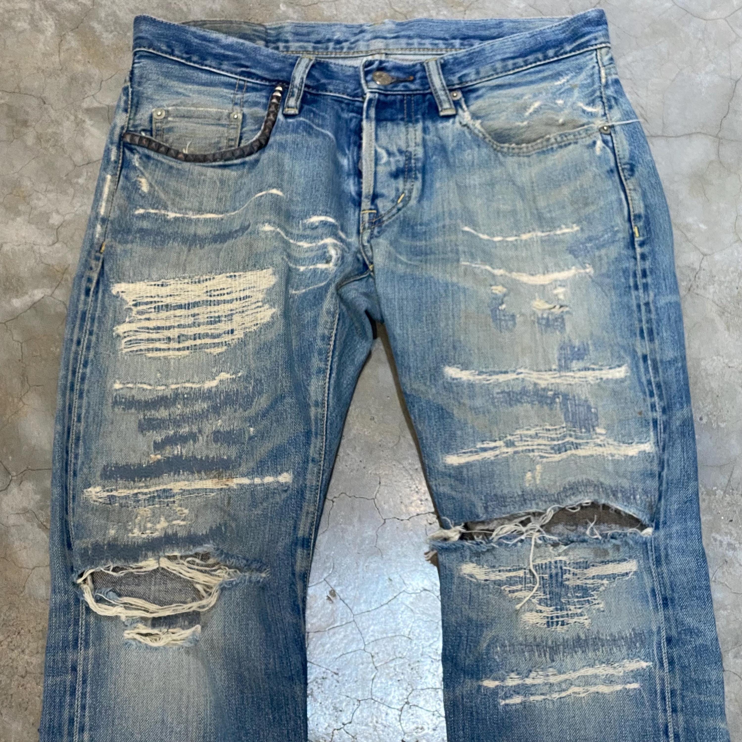 archive Hysteric Glamour Studs Denim 赤耳 ヒステリックグラマー HYSTERIC GLAMOUR デニムパンツ ジーンズ