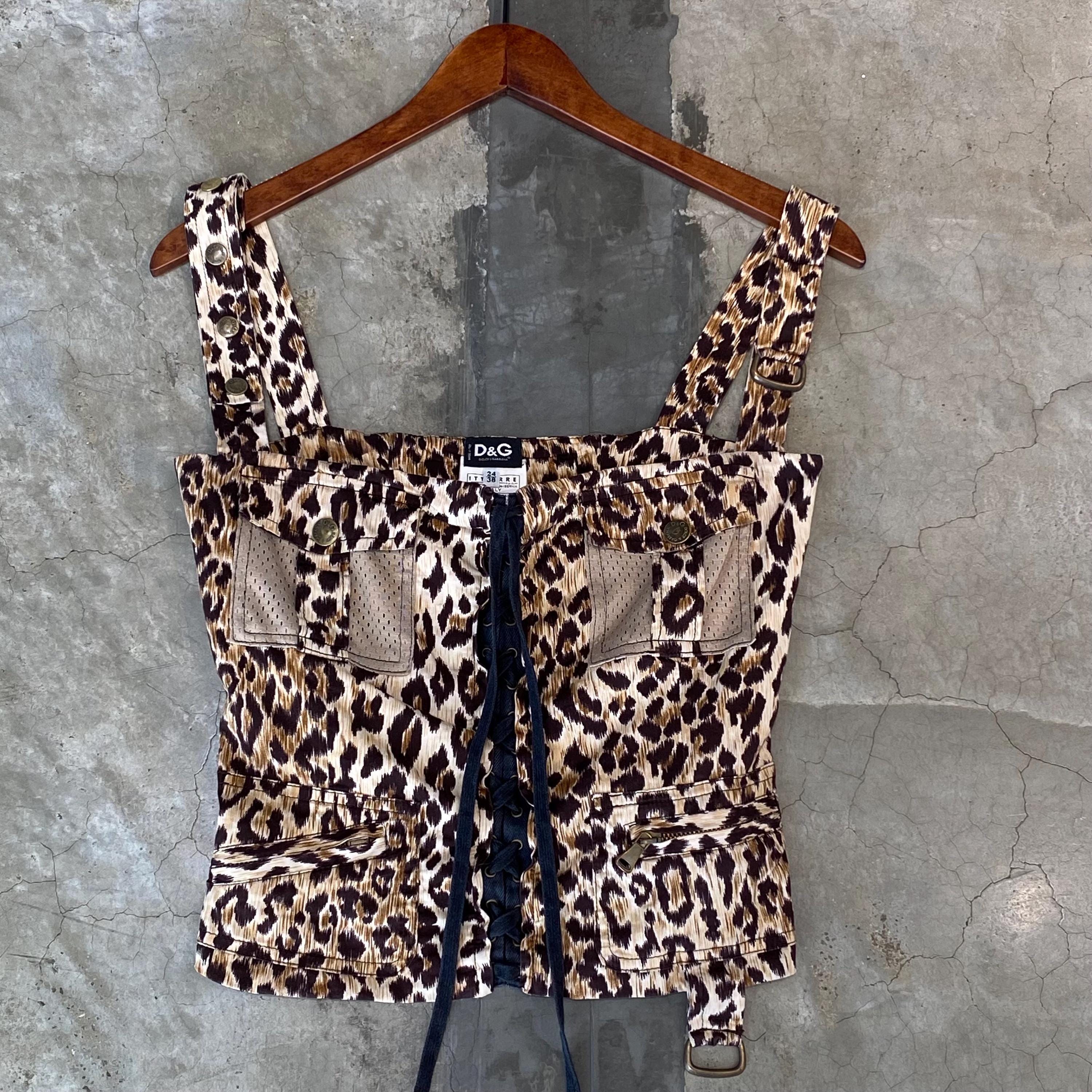 Gabbana Leopard Top - Etsy