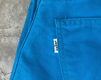 Vintage Anfang 70er Jahre Levis Big E White Tag Blue Jeans