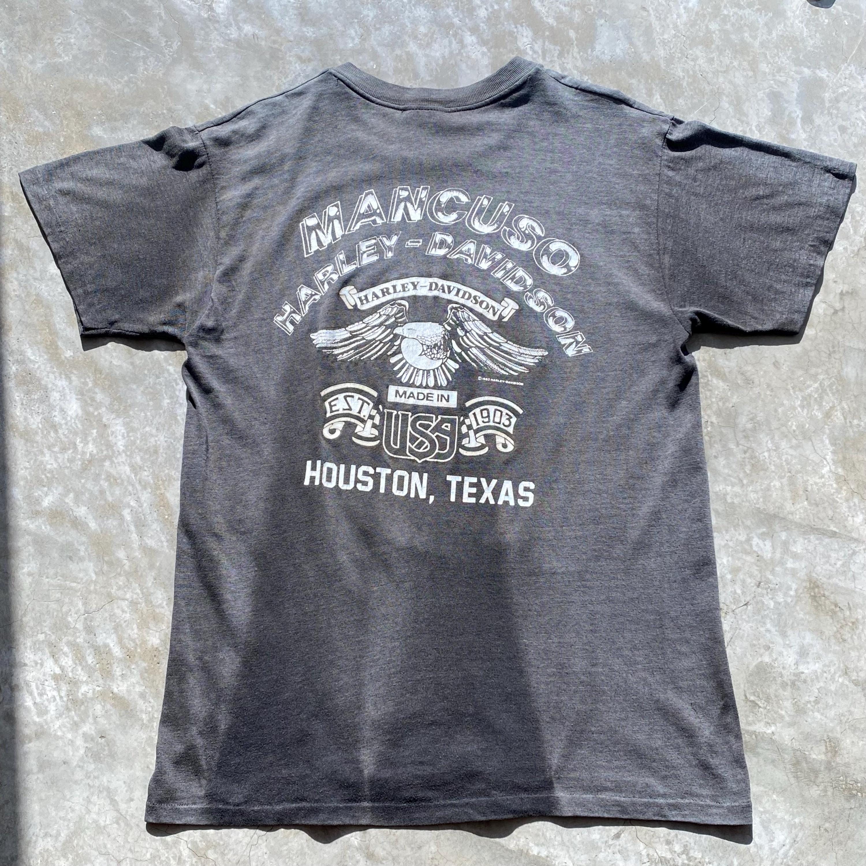 Vintage 80s Harley Davidson Born in the USA Motorcycle Tee - Etsy
