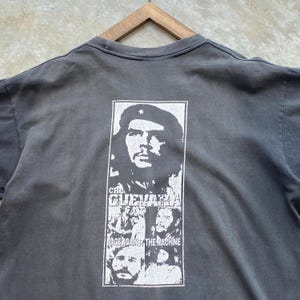 Vintage sent 90-tal Bootleg Rage Against the Machine Che Guevara T-shirt