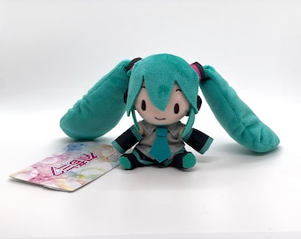 Hatsune Miku Chibi Plushie | Vocaloid Anime Stuffed Figure (10cm) Miku Expo