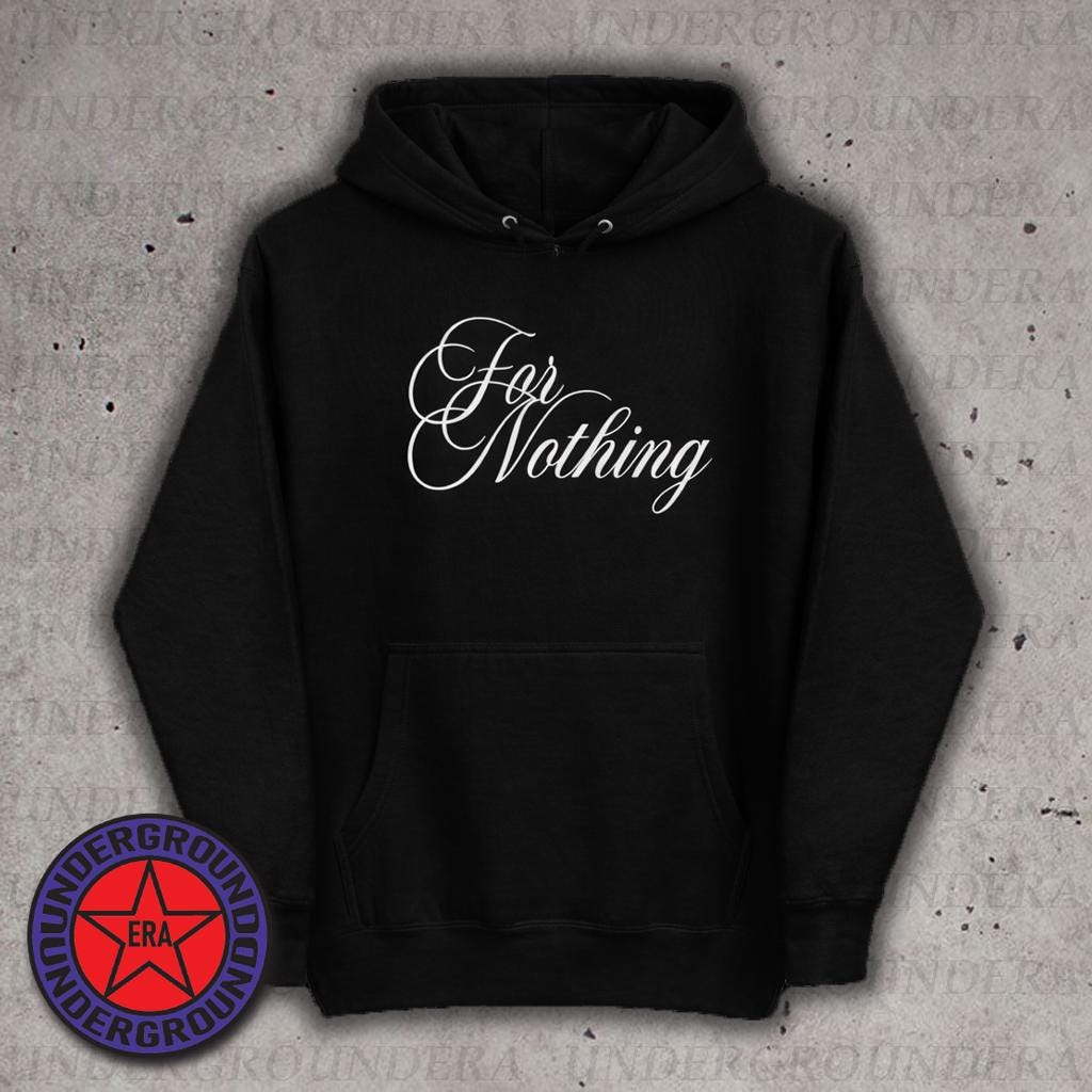 Nine Vicious for Nothing Hoodie | Nine Vicious Merch - Etsy