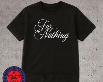 Nine Vicious For Nothing Logo Font T-Shirt Tee Merch | Osamason Nettpsend Che Cheromani Xaviersobased 2hollis Fakemink Jaydes