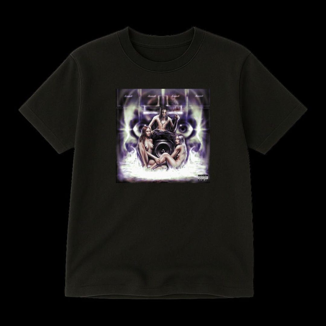 che rest in bass tシャツ archive osamason Che “rest in Bass” Album Cover T-shirt | Underground Rap Merch
