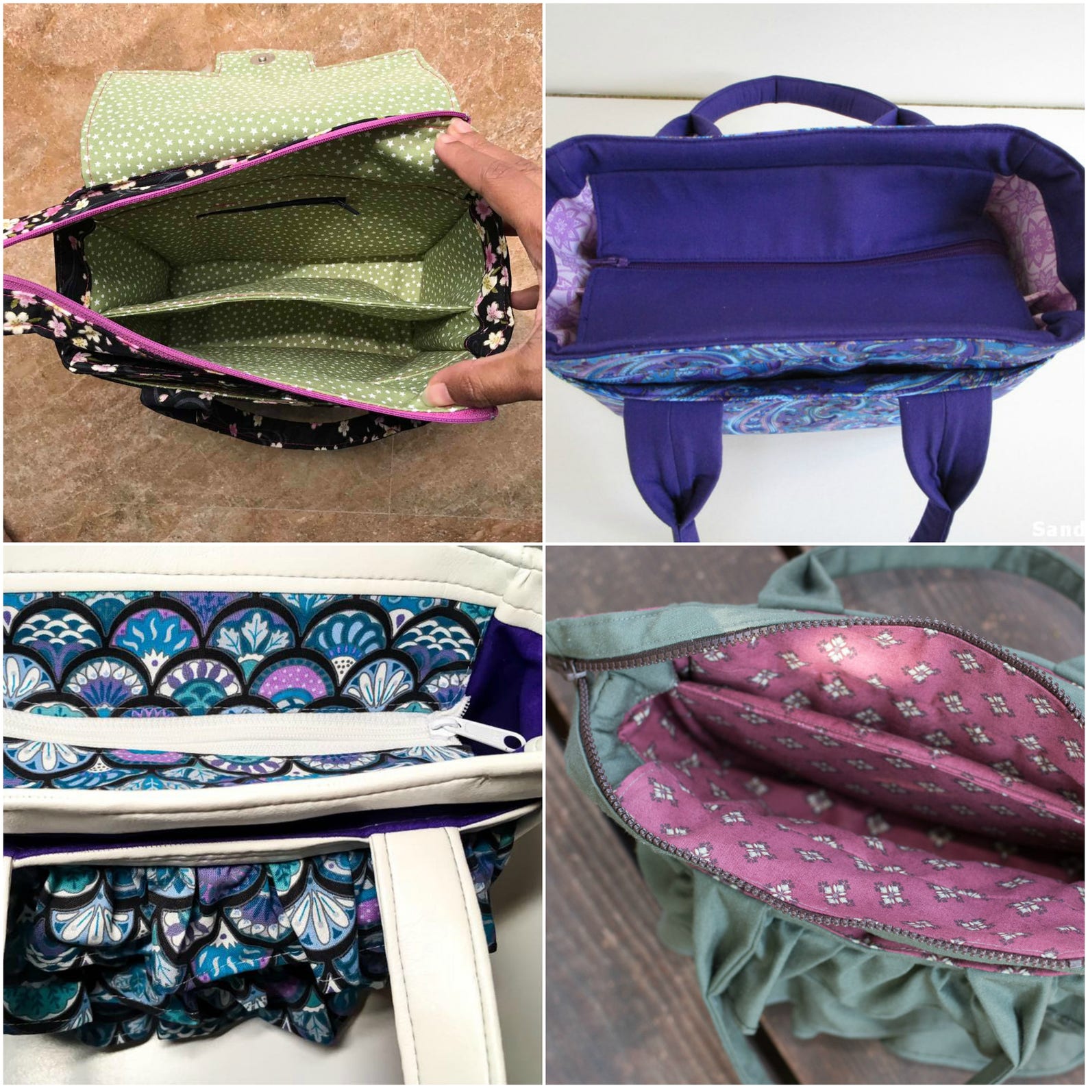 Scripture Tote Bag PDF Sewing Pattern, Kids Purse, Bible Bag, Projector ...