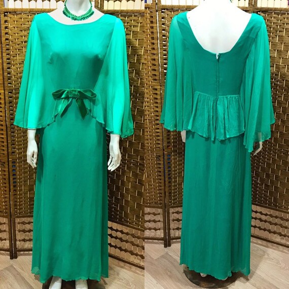 green maxi evening dress uk