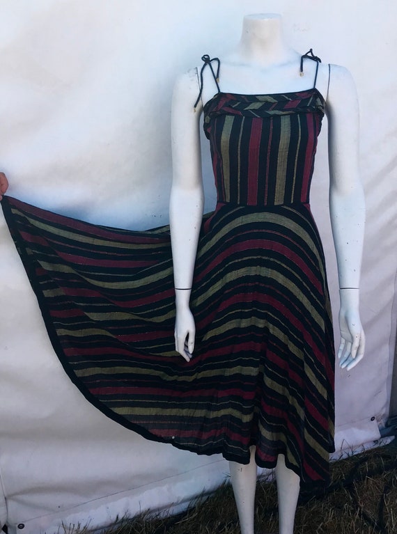 Rare Vintage 70s Phool Indian Dress hippy festival
