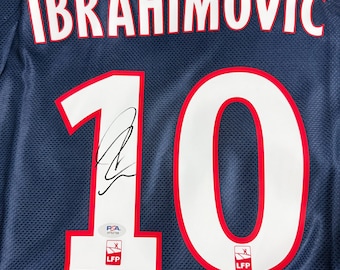 Zlatan Ibrahimovic PSA/DNA Signed Autographed  PSG Paris Saint-Germain Jersey coa