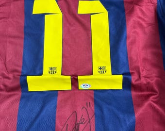 Neymar Jr PSA/DNA Signed Autographed Barcelona Jersey 14/15 Ucl Uefa Final COA