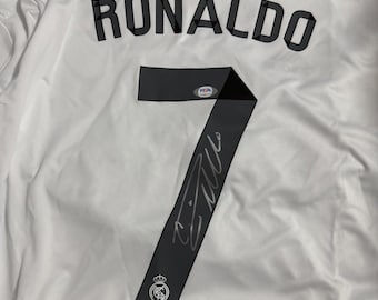 Cristiano Ronaldo PSA/DNA Signed Autographed Real Madrid Spain 2014/15 Jersey COA