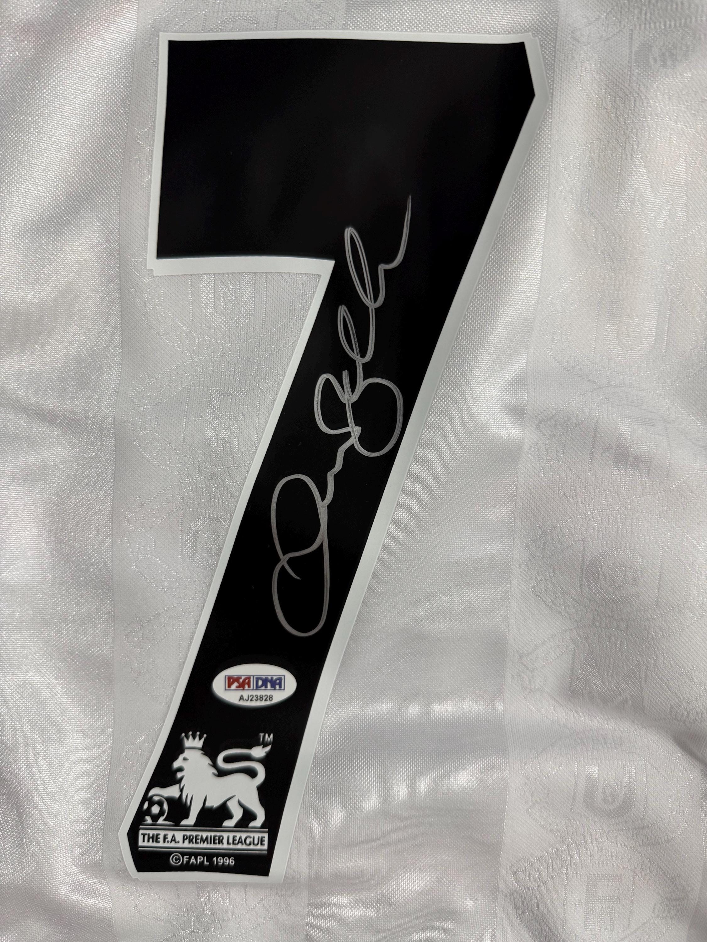 David Beckham PSA/DNA Signed Autographed Manchester United White