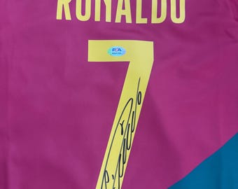 Cristiano Ronaldo PSA / DNA signierte Team Portugal World Cup Jersey COA