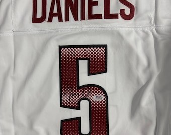 Jayden Daniels PSA/DNA Signed Autographed Washington Commanders Jersey COA