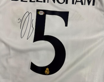 Jude Bellingham PSA / DNA signierte Real Madrid Jersey COA