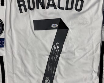 Cristiano Ronaldo PSA/DNA Signed Autographed Real Madrid Spain 2014/15 Jersey COA