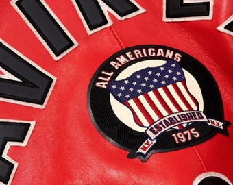 Vintage Avirex USA Lambskin Leather Bomber Jacket | 1975 Patch