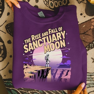 Camiseta "A Ascensão e Queda de Sanctuary Moon", Moletom Unissex "Diários de Murderbot", Presente Exclusivo da Unidade de Segurança