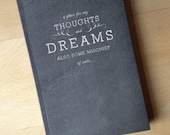 DREAMS chalkboard journals