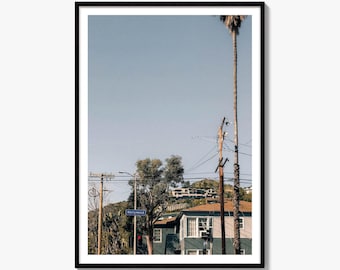 Fairfax Avenue Fine Art Photo Print, Hollywood Wall Art, Los Angeles California Decor