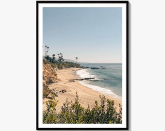 Laguna Beach Fine Art Photo Print, Pacific Coast Cove Wall Art, California Cliffs Decor