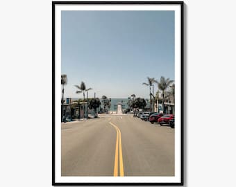 Manhattan Beach Pier Fine Art Photo Print, South Bay Wall Art, California Coastal Decor