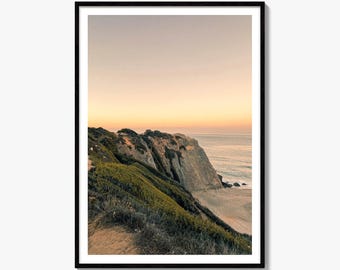 Point Dume Fine Art Photo Print, Malibu Sunset Wall Art, Pacific Coast California Decor
