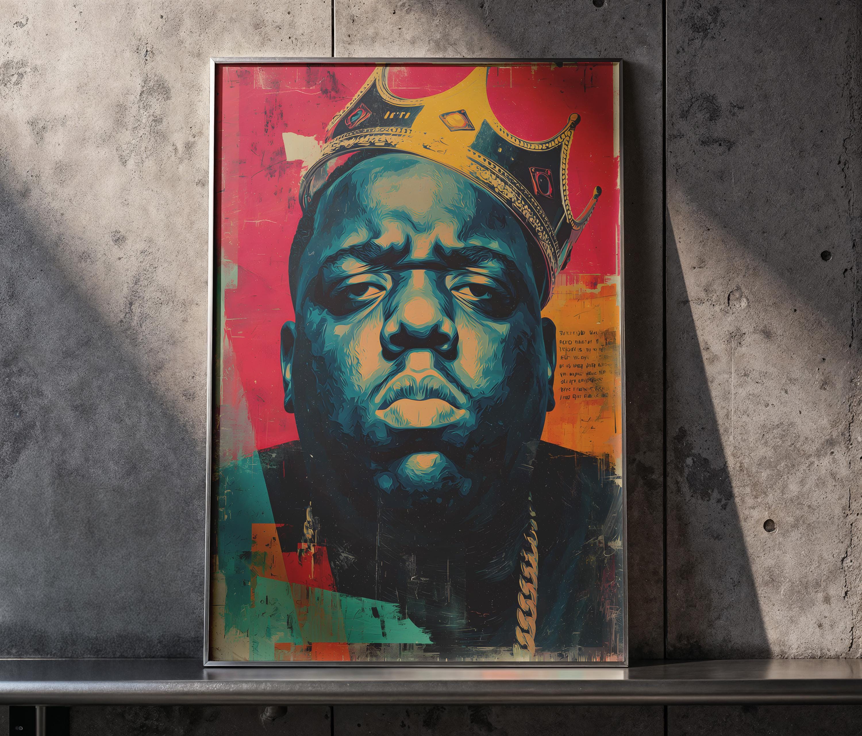 レア特大一点物notorious bigペイントアート Notorious BIG – Zenz Art
