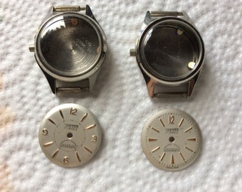 Tressa watch dials and cases to build or use for crafts