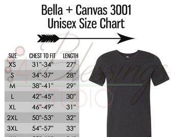 Psd Size Chart