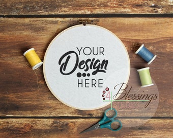 Download Embroidery Hoop Mockup Free Free And Premium Psd Mockup Templates And Design Assets Exclusive Smart Object Mockup