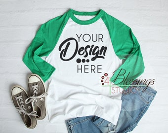 Download Raglan Shirt Mockup Baseball Tshirt White And Green Raglan Baseball Shirt Flat Lay Raglan Shirt Flat Lay Real Photo Top View Shirt Photo Best Free Packaging Mockups Template PSD Mockup Templates