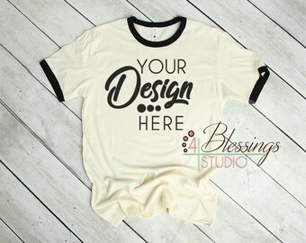 Ringer Shirt Mockup Etsy