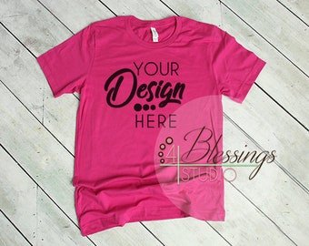 Download Berry T Shirt Bella Canvas Mockup 3001 Pink Berry Unisex Shirt T Shirt Flat Shirt Mockup Shirt Flat Lay Mens Shirt Mockup Printful Mockup Free Downloads 333 T Shirt Mockups PSD Mockup Templates