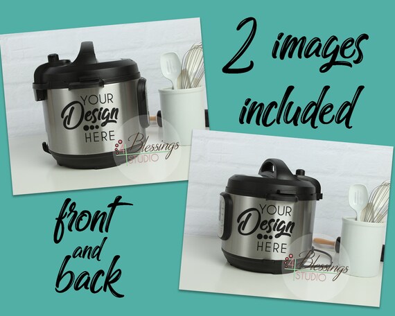Instant Pot Mockup Photo Instapot Mockup Decal Mock Up