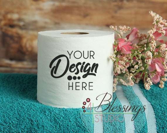 Download Free Toilet Paper Mockup Blank Toilet Paper Roll Product ...