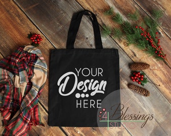 Download Free Christmas Tote Bag Mockup Christmas Bag Mock Up Blank Canvas Tote Mockup White Tote Mock Up Blank Tote Bag Photo Shopping Bag Mockup Free Packaging Mockups PSD Mockup Template