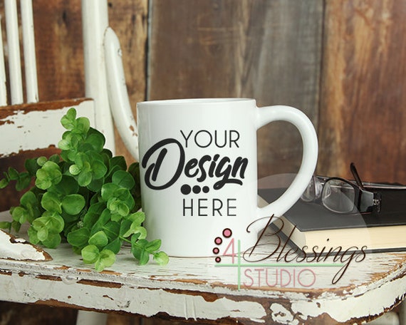 Mug Mockup Coffee Mug Mock Ups Styled Photo Blank Mug Mock Up Etsy