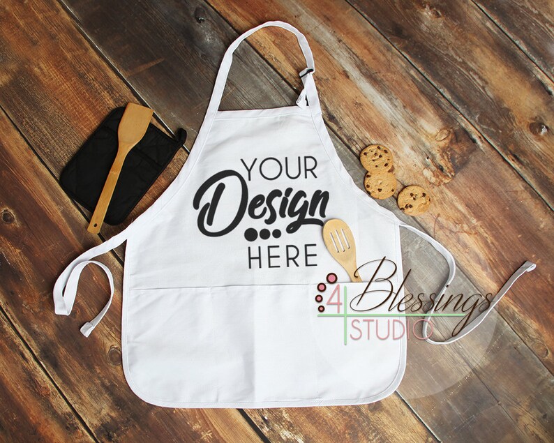 Download Apron Mockup Blank Apron Template White Apron Mock Up Chef ...