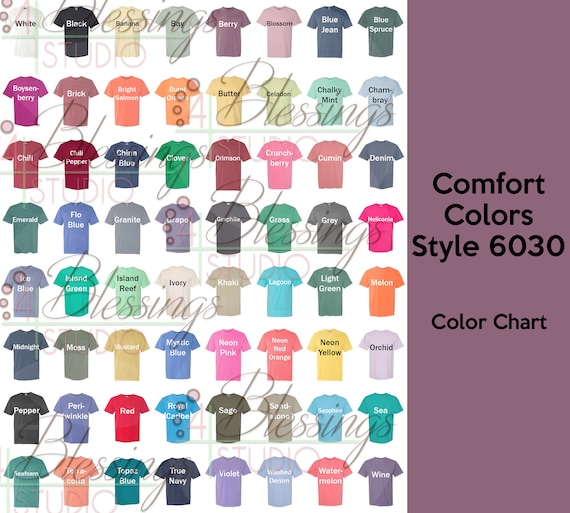 comfort colors meaning