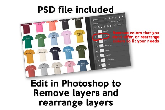 Photoshop Color Chart