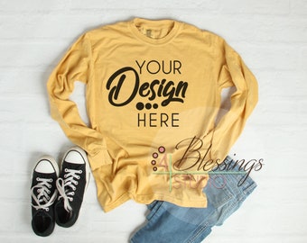 Comfort Colors Long Sleeve - Etsy
