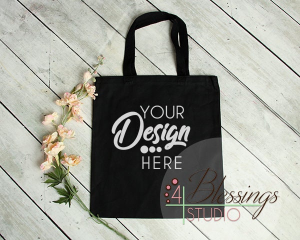 Download Tote Bag Mockup Canvas Tote Mockup Black Tote Mock Up ...